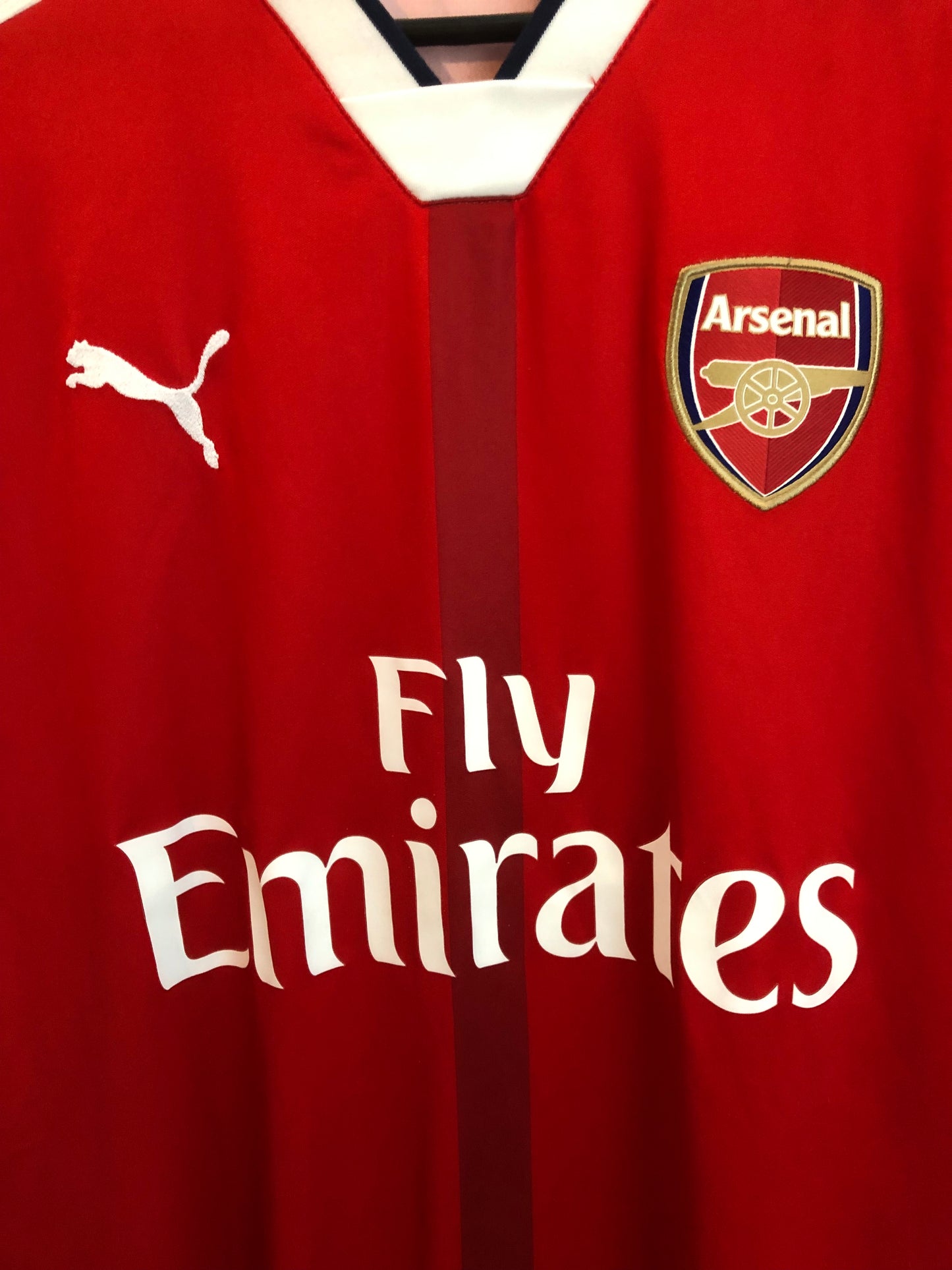 Arsenal 2016/17 Large Home Shirt Puma Excellent Condition 749712
