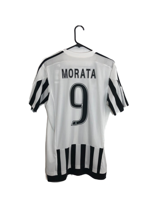 Morata #9 Juventus 2015/16 Medium Home Shirt BNWT Aa0336