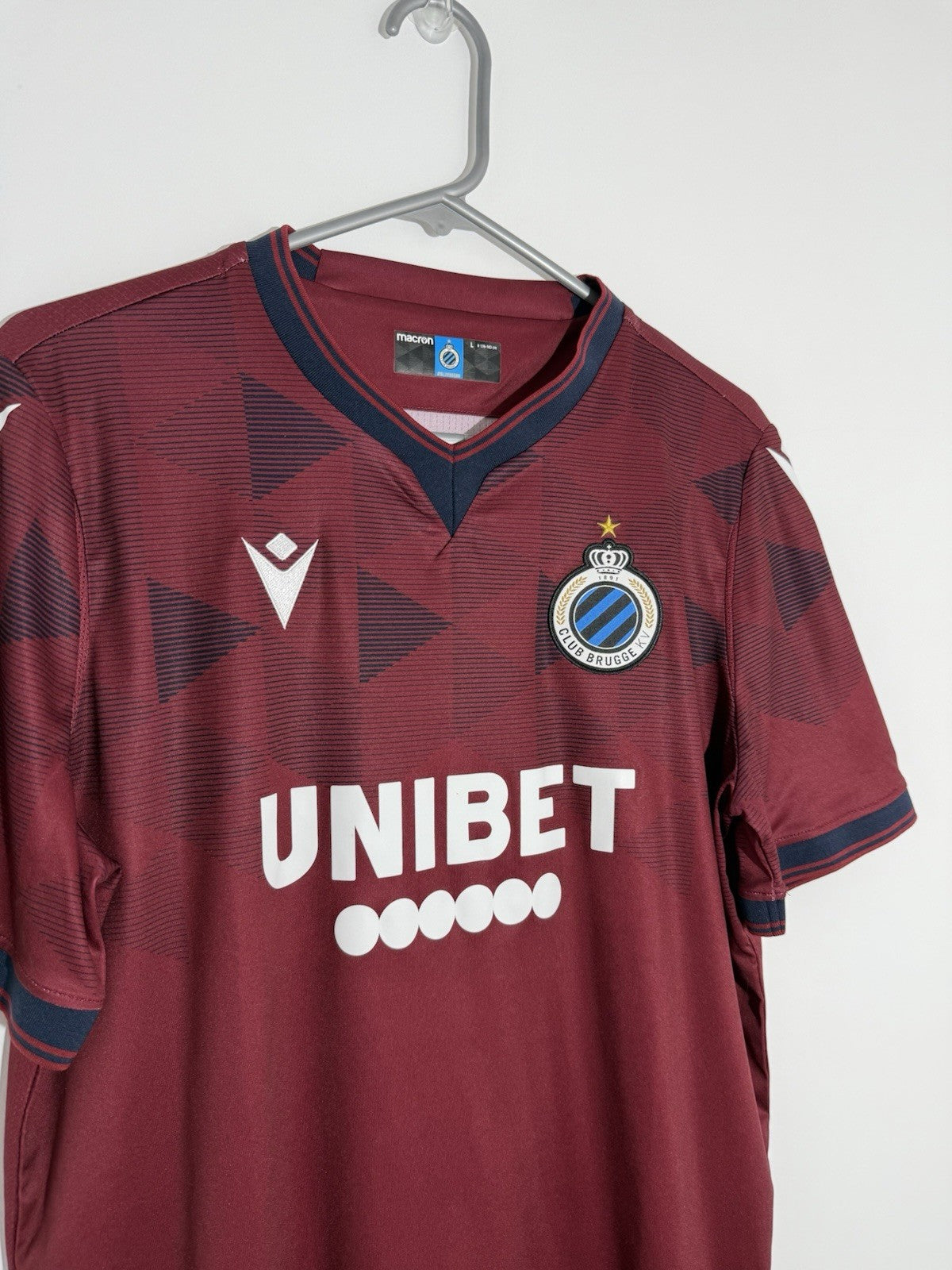 Club Brugge 2019/20 Large Away Shirt Macron Excellent Condition
