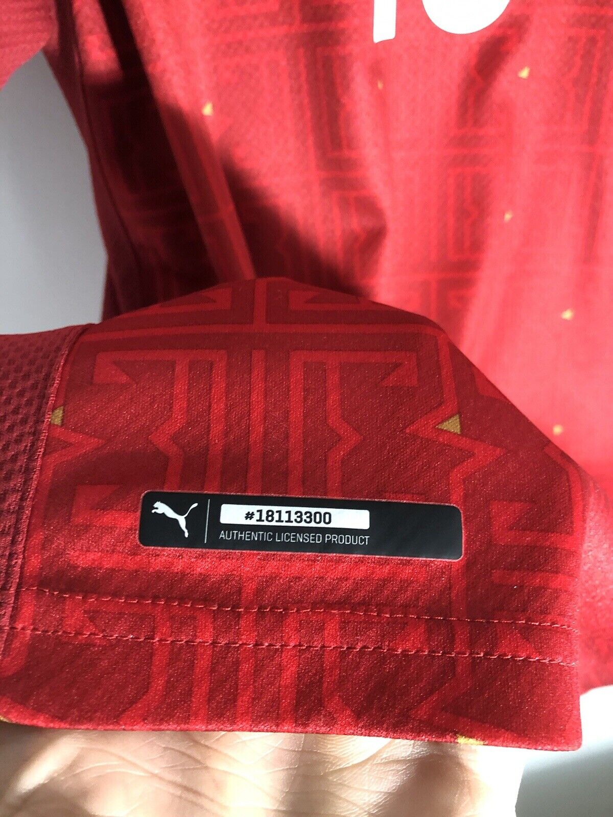 Vlahovic 18 Serbia 2020 21 Large Home Shirt Puma Excellent Condition 756515 01