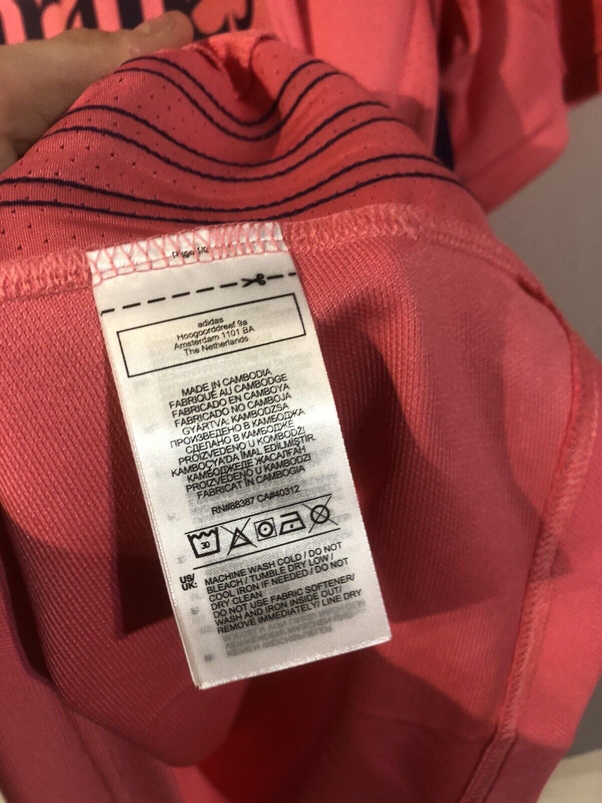 Vinicius Jr #20 Real Madrid 2020/21 Large Away Football Shirt Jersey BNWT