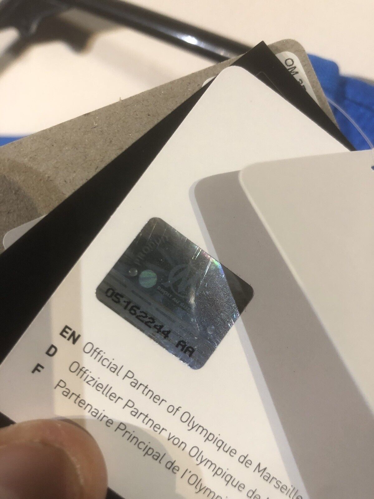 Mandanda #30 Olympique Marseille 2021/22 Medium 3rd Shirt Puma BNWT