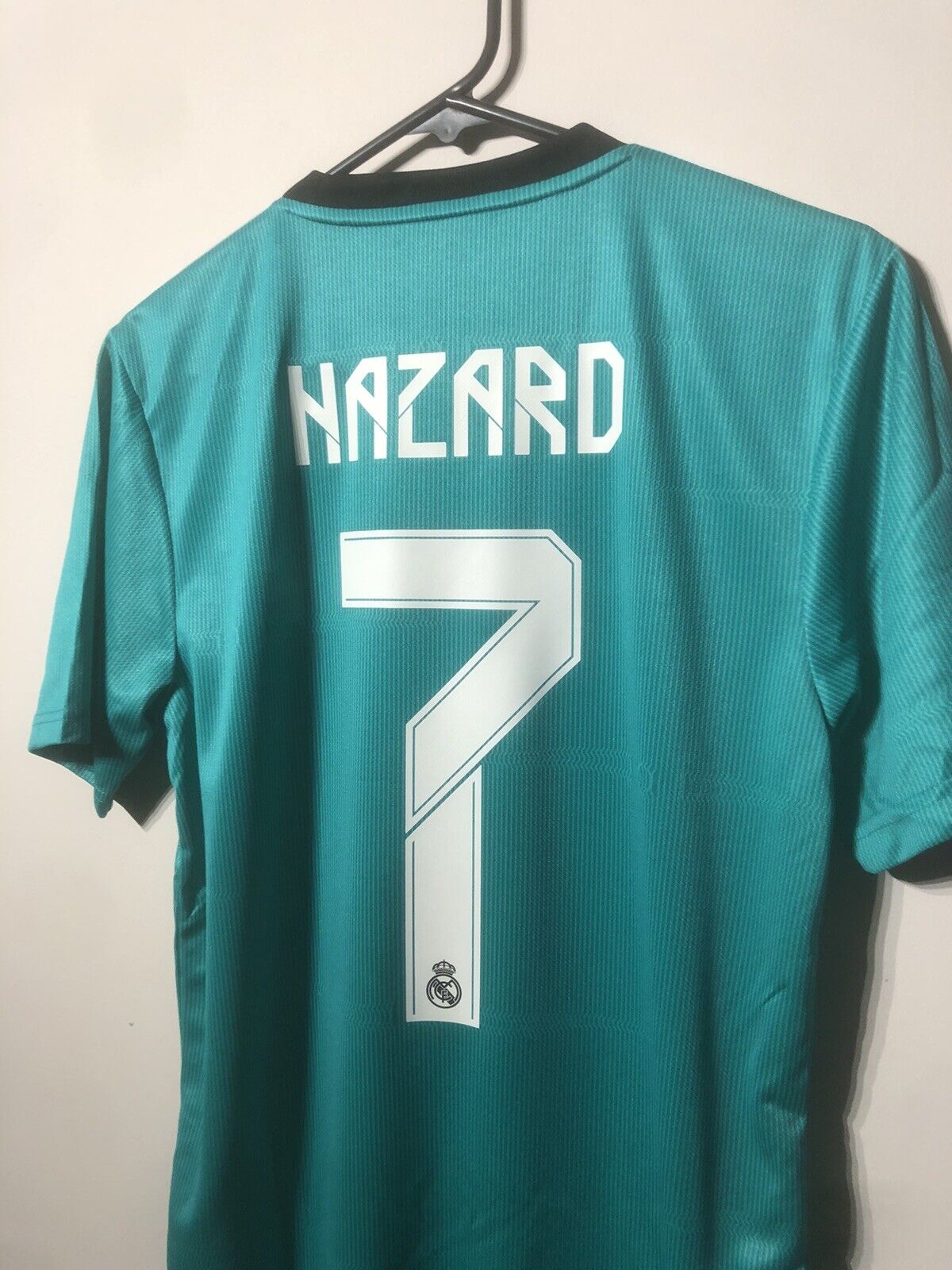 Hazard #7 Real Madrid 2021/22 Small 3rd Shirt BNWT