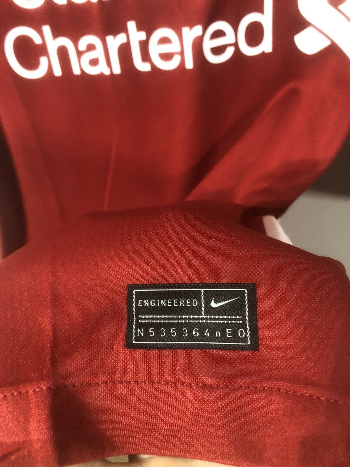 Virgil #4 BNWT Liverpool Small 2020/21 Home Shirt Jersey Nike