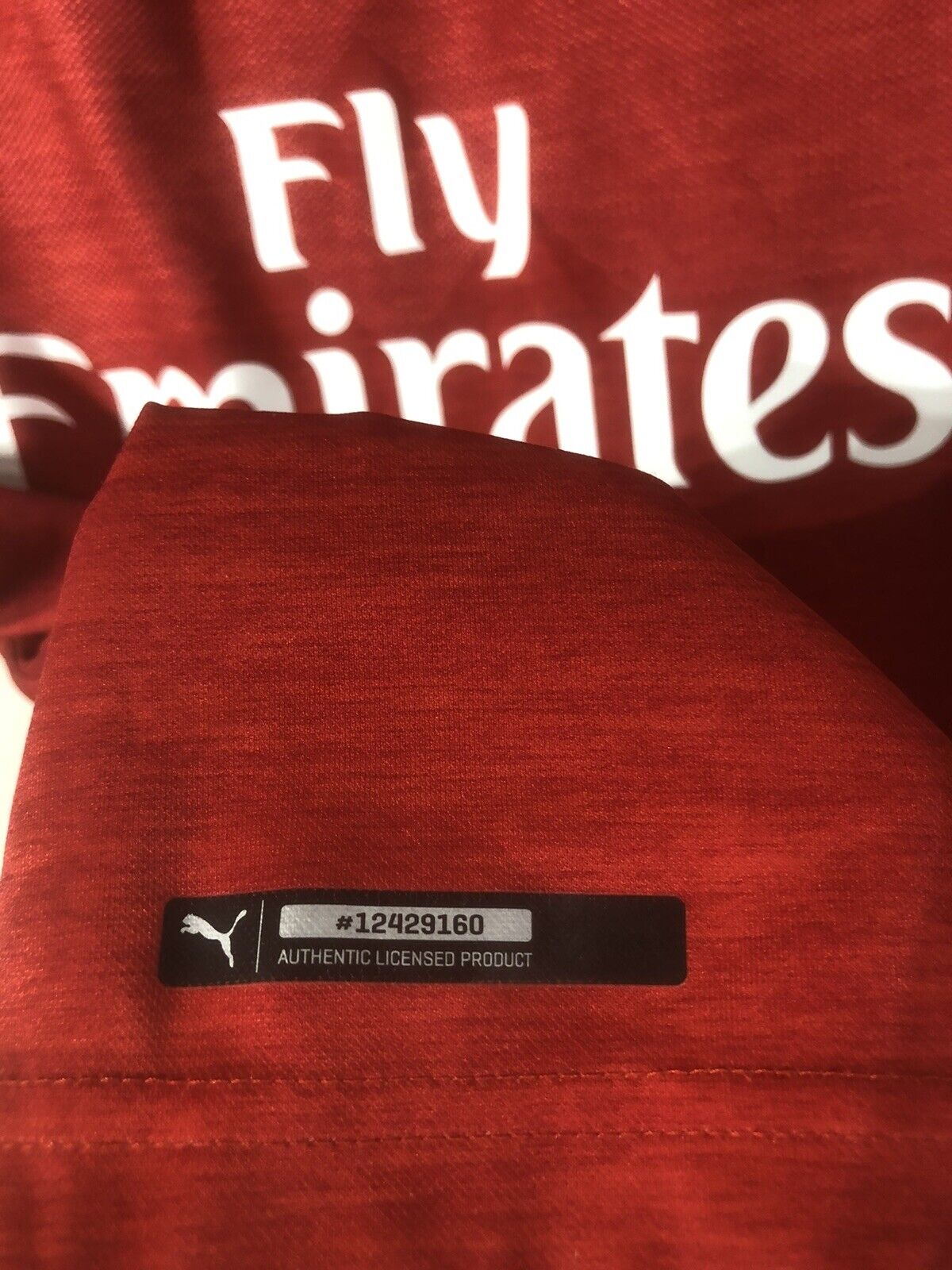 Xhaka #34 Arsenal 2018/19 Medium Home Shirt Puma Excellent Condition 753209-12