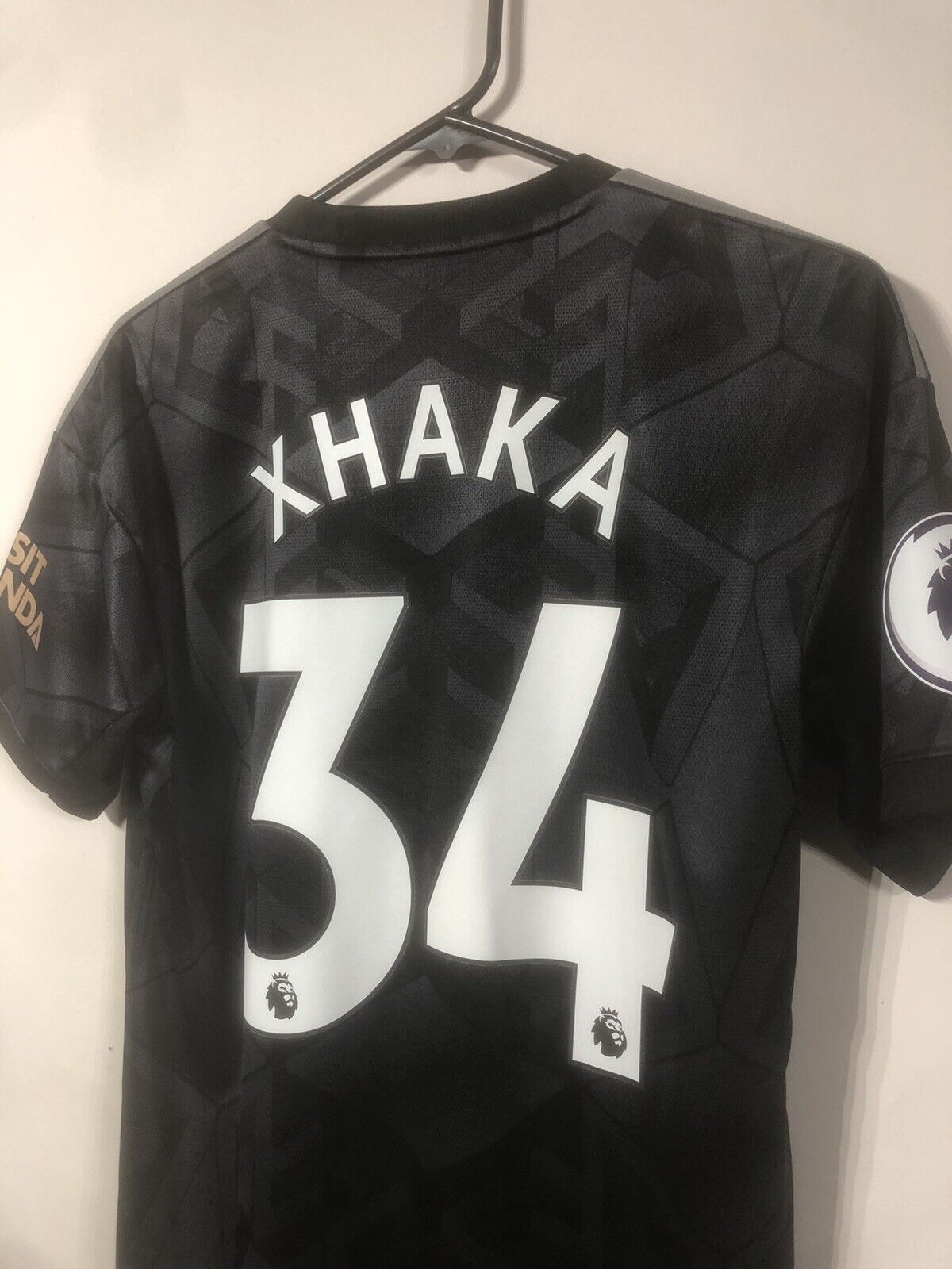 Xhaka #34 Arsenal 2022/23 Small Away Shirt Adidas Excellent Condition H35902