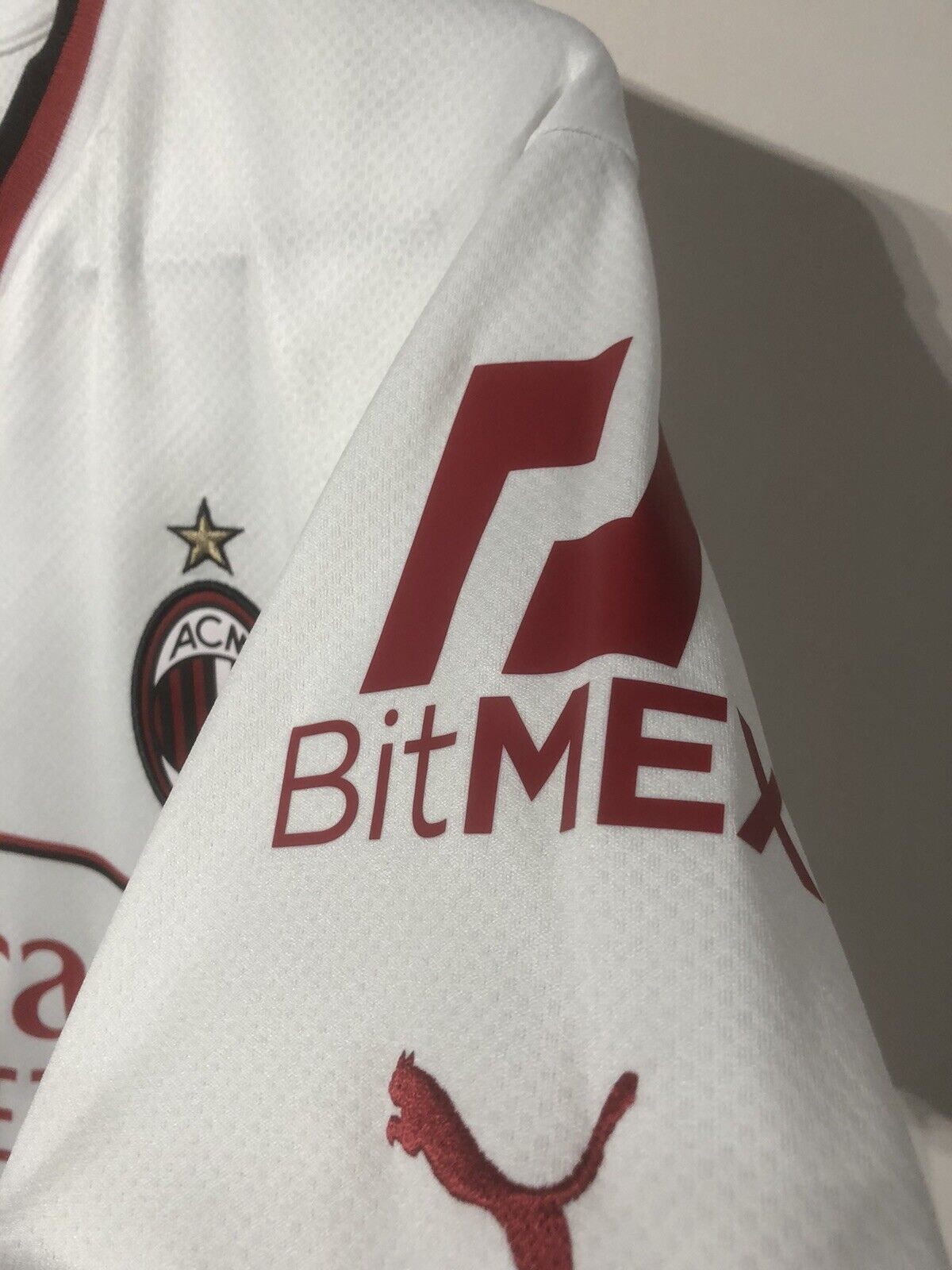 Giroud #9 AC Milan Medium 2022/23 Away Football Shirt Puma Excellent Condition