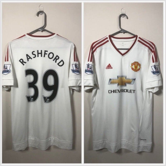 Rashford #39 Manchester United 2015/16 Away Medium Shirt Excellent Condition