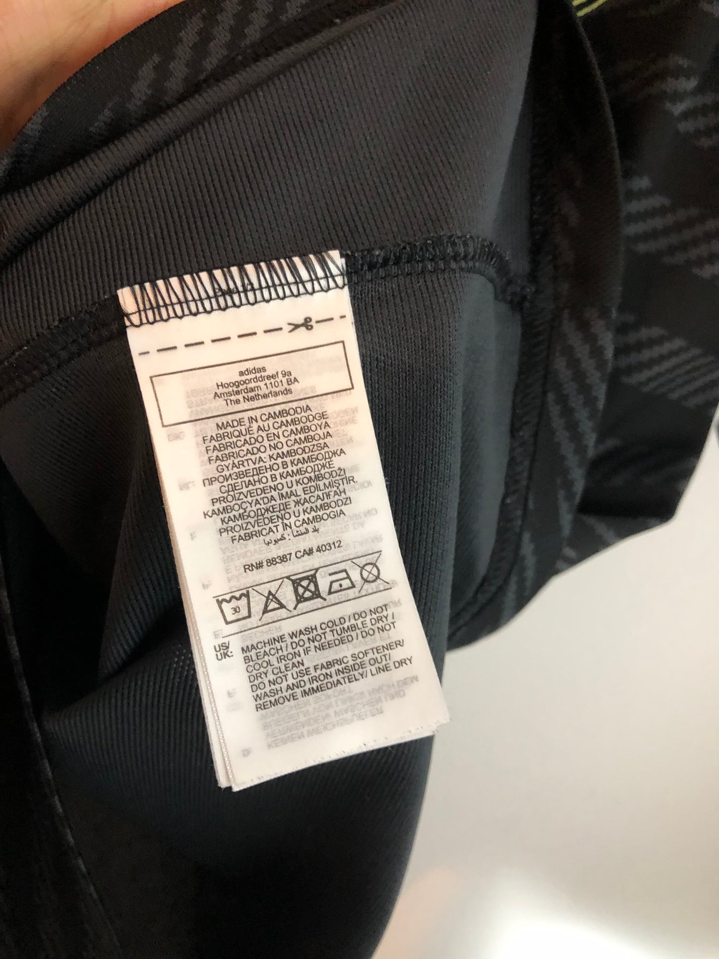 Rodrygo #21 Real Madrid 2022/23 3rd Small Shirt Excellent Condition HI1656