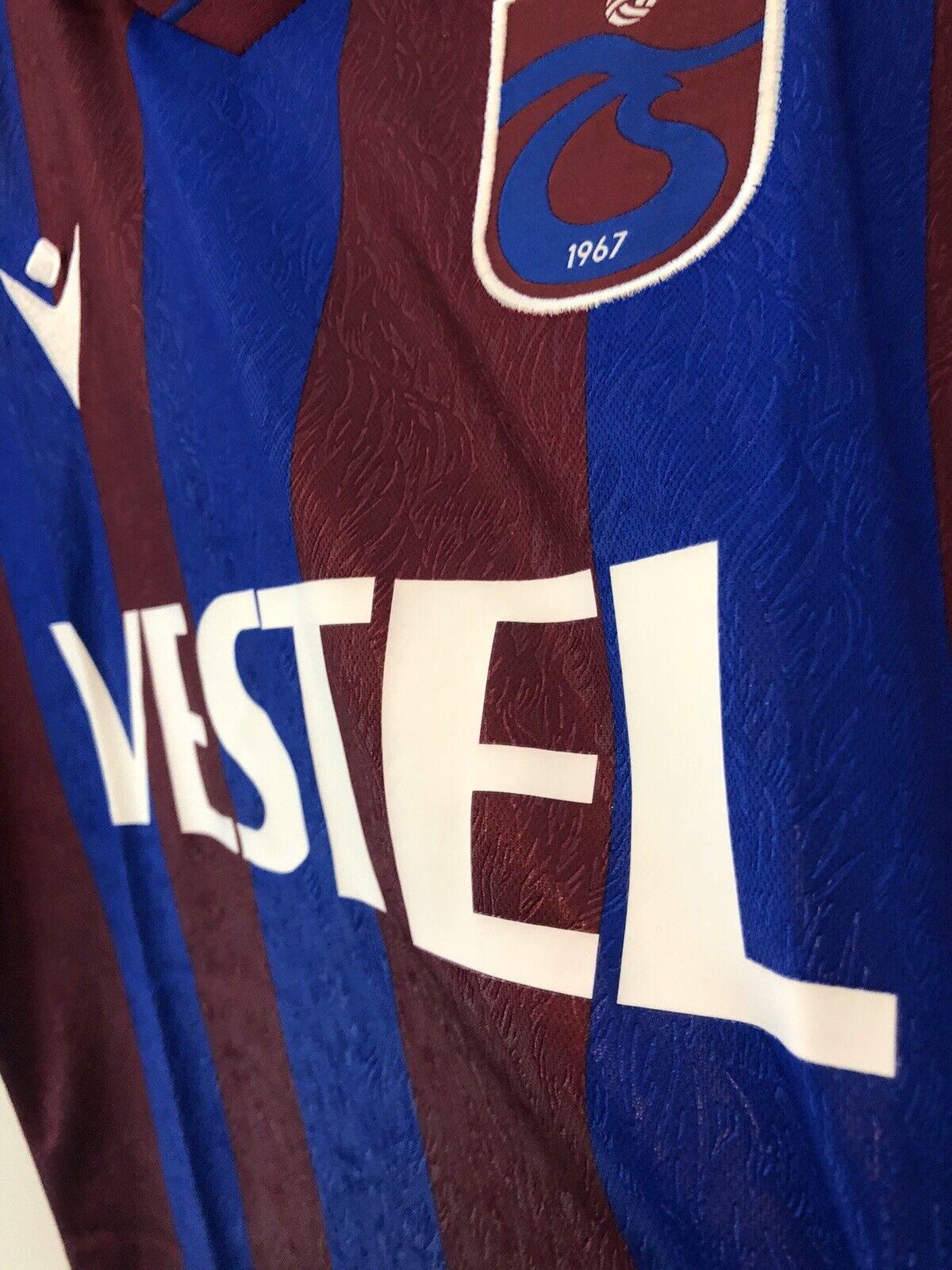 Trabzonspor Medium Authentic Home 2020 21 Shirt Macron Excellent Condition