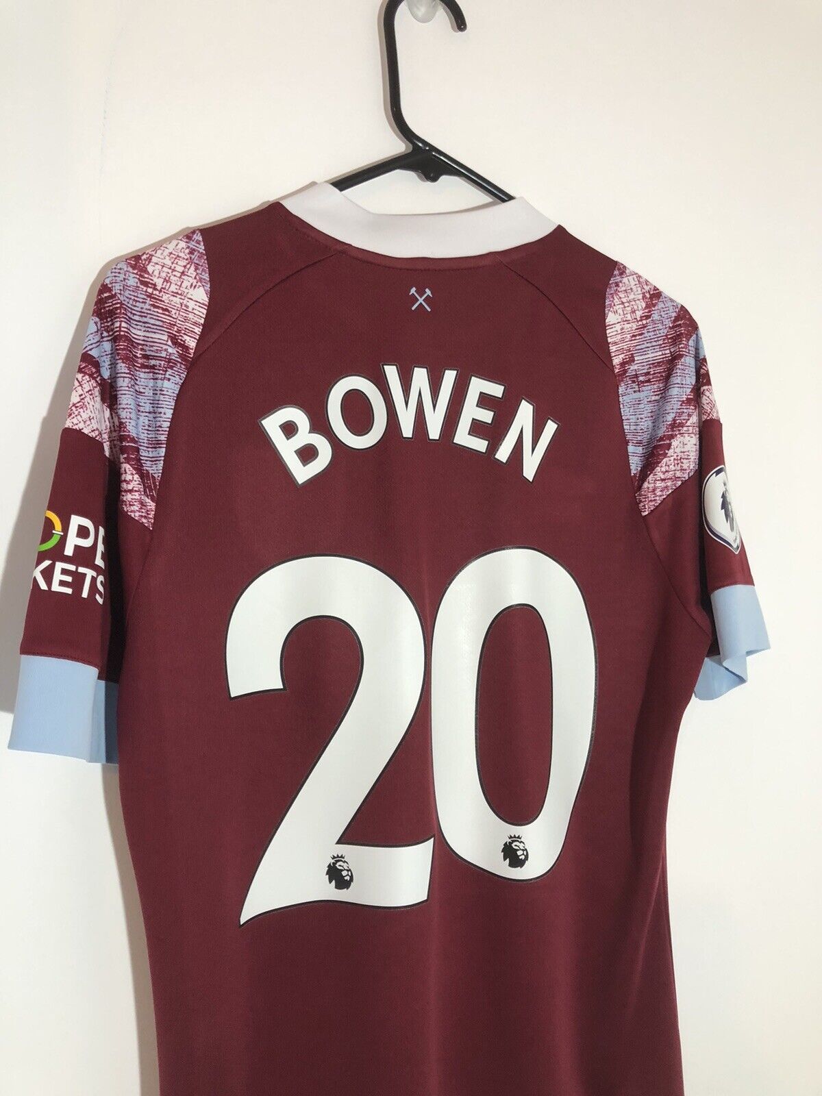 Bowen #20 West Ham United 2022/23 Medium Home Umbro Excellent Condition