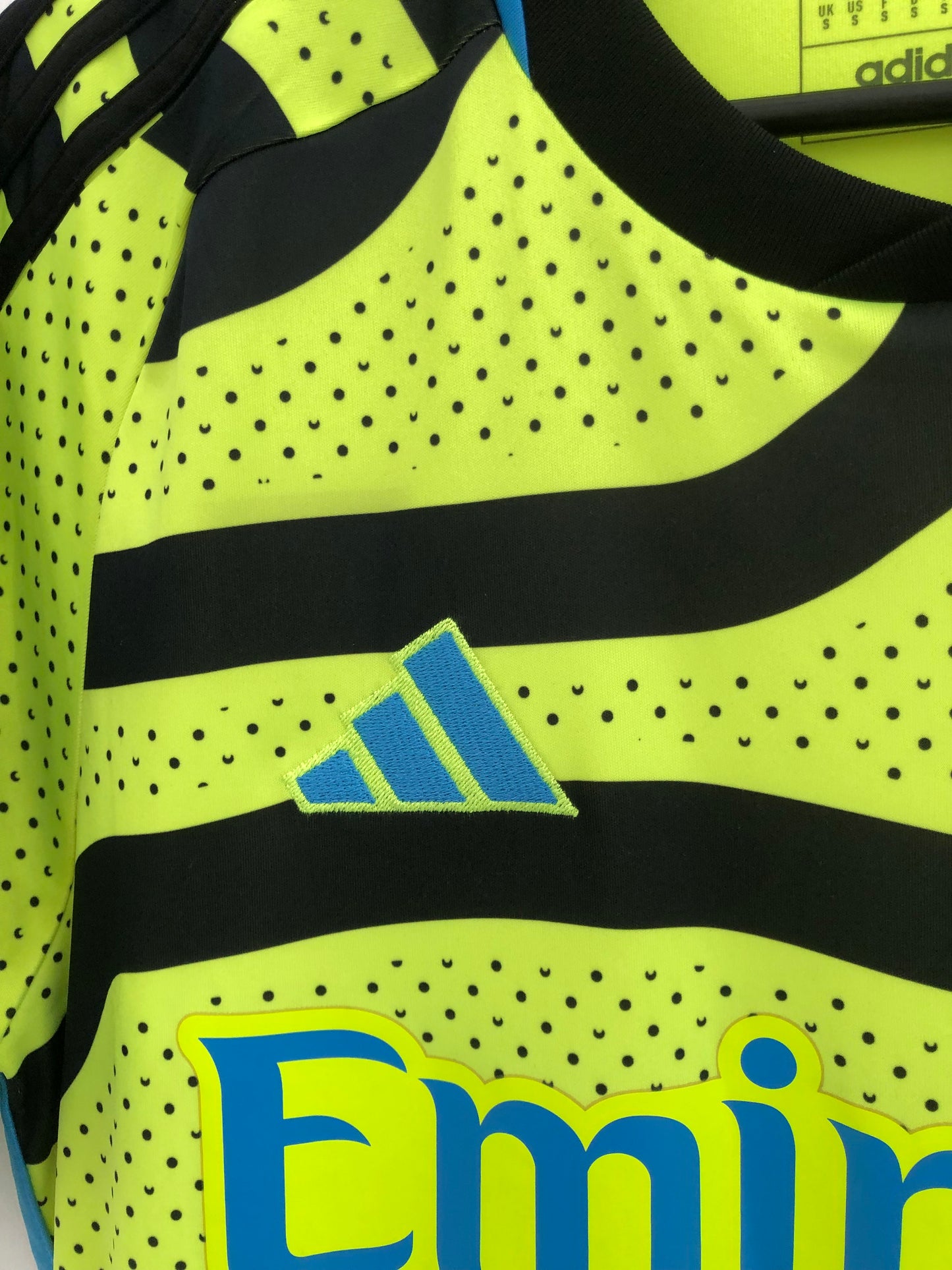 Arsenal 2023/24 Small Away Shirt Adidas Excellent Condition HR6927
