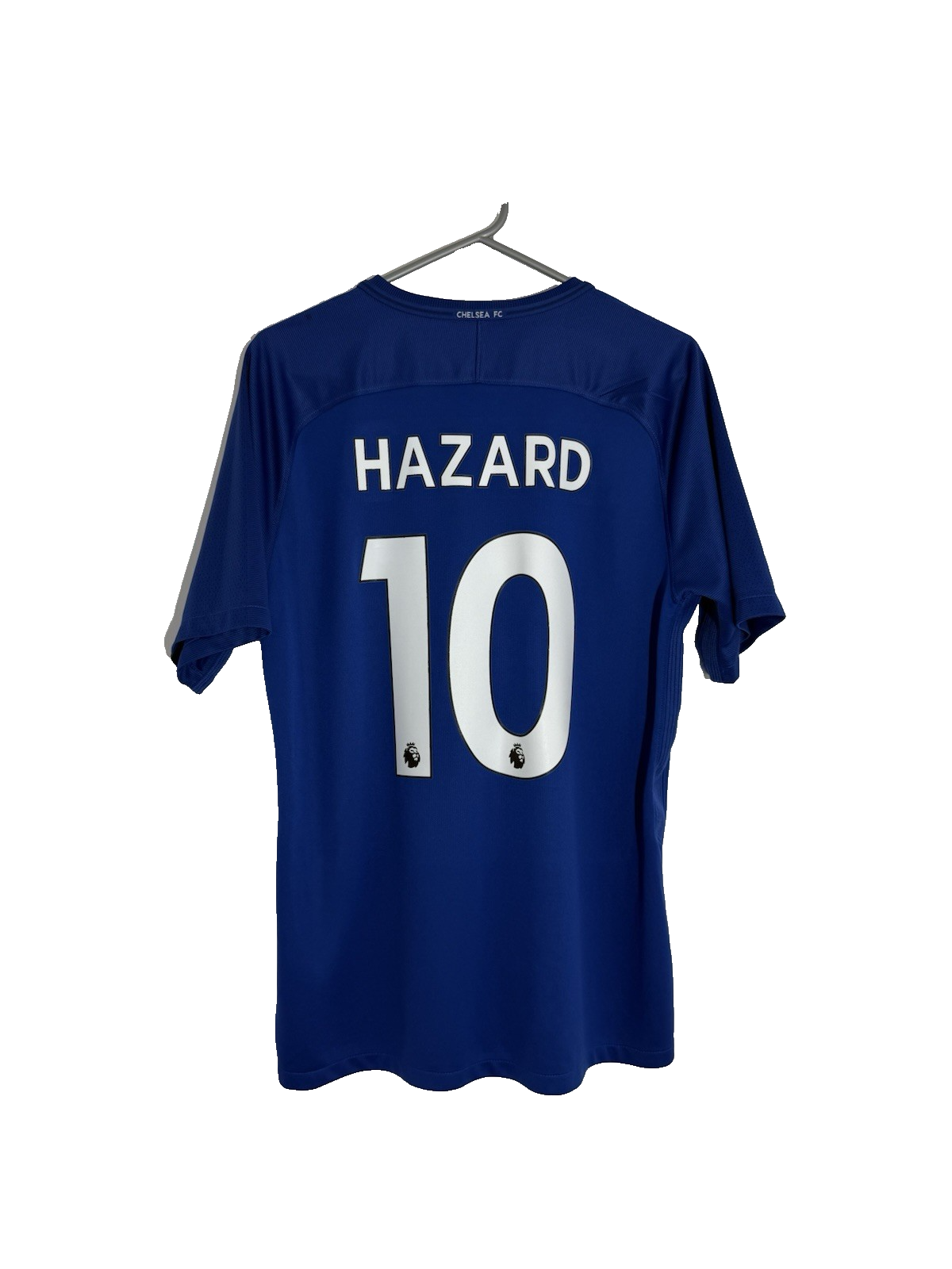 Chelsea Hazard #10 2017/18 Large Home Shirt Nike Excellent Condition 905513-496