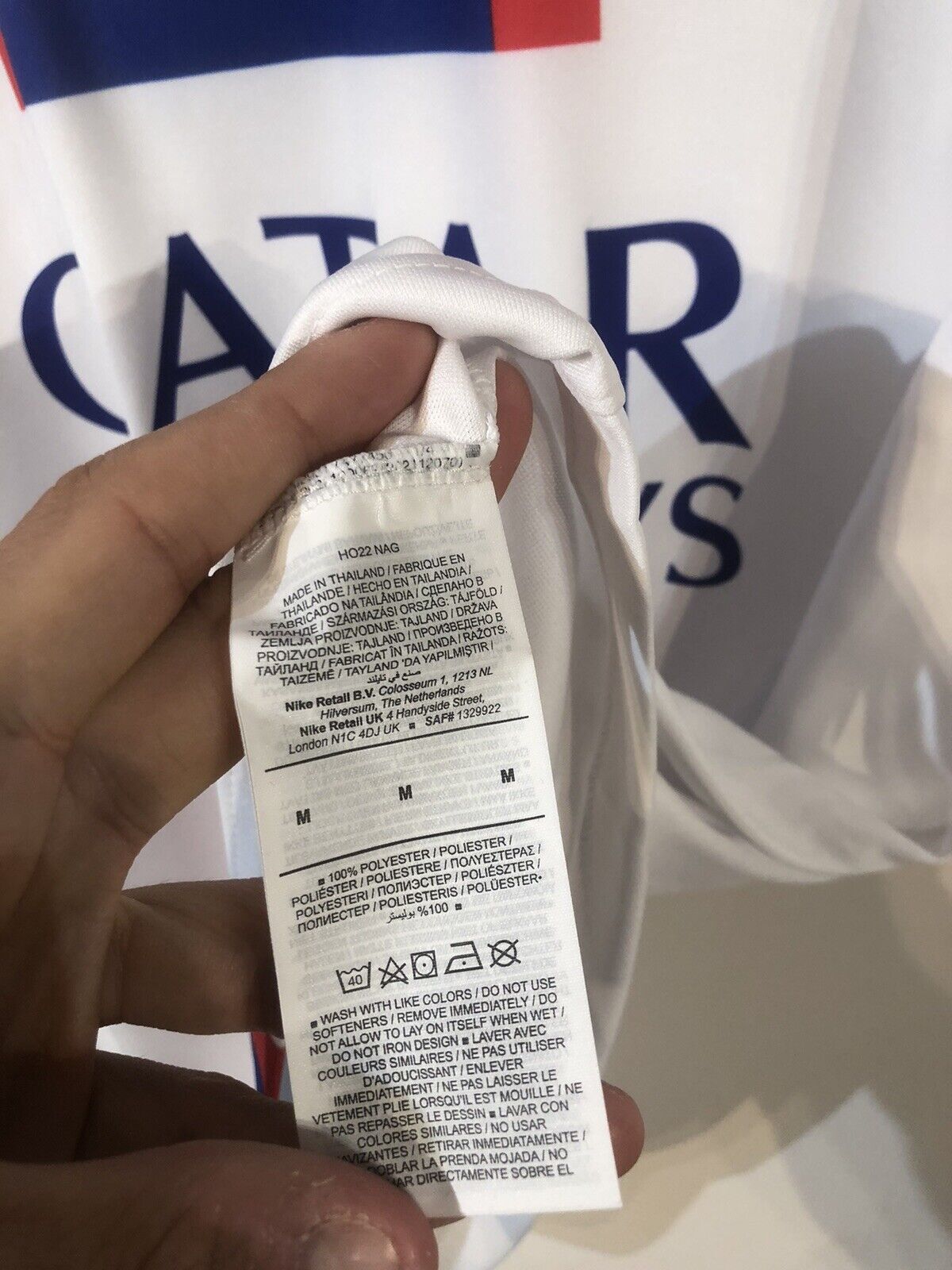 Messi #30 Paris St Germain 2022/23 Medium Euro Away Shirt Nike Excellent Conditi