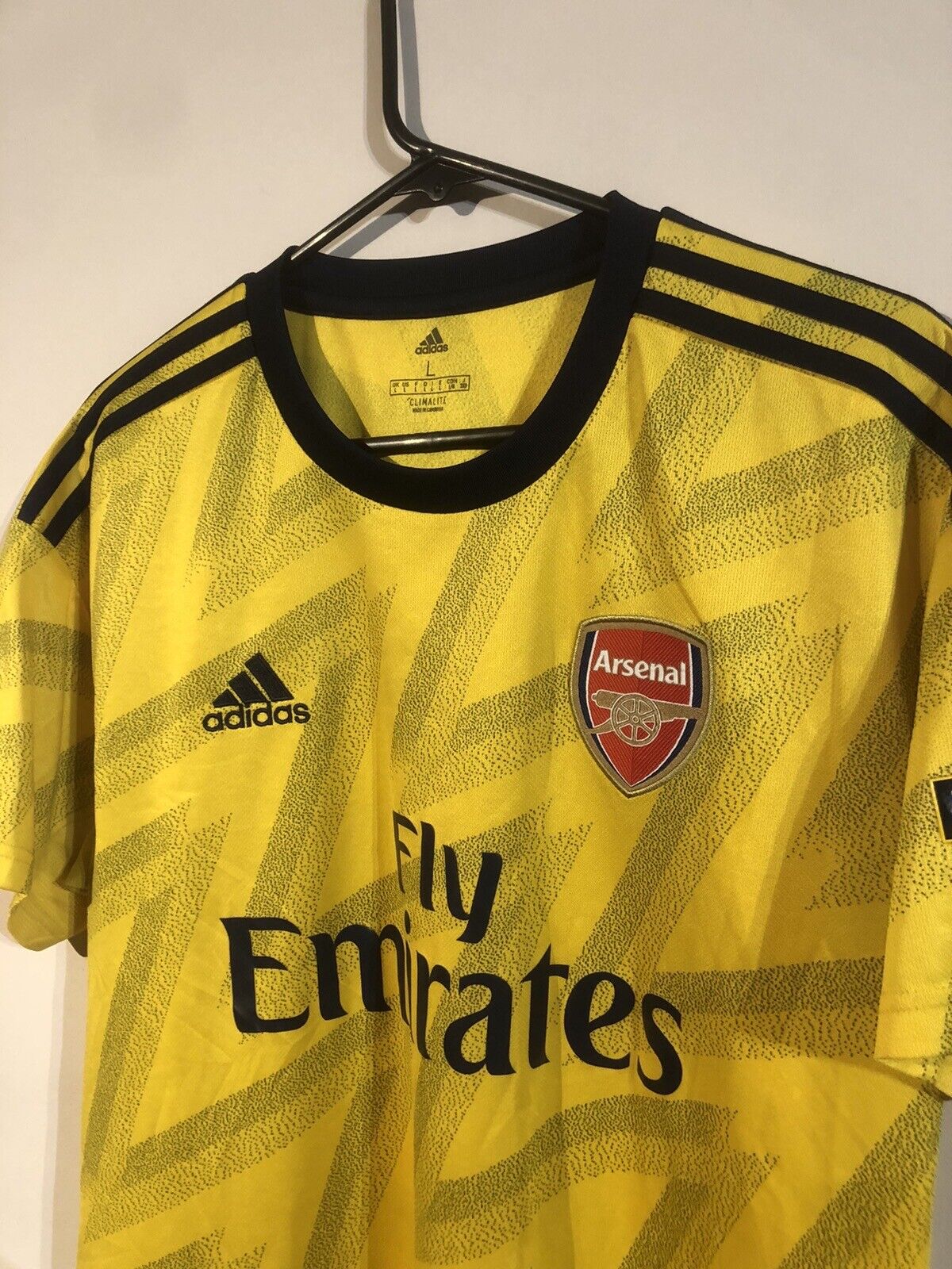 Mainland-Niles #15 Arsenal 2019/20 Large Away Shirt Excellent Condition EH5635