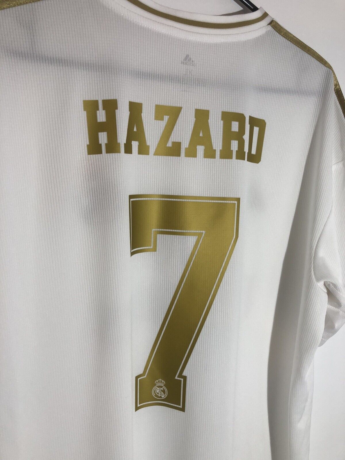 Hazard 7 Real Madrid 2019 20 XL Home Shirt Excellent Condition Dw4433