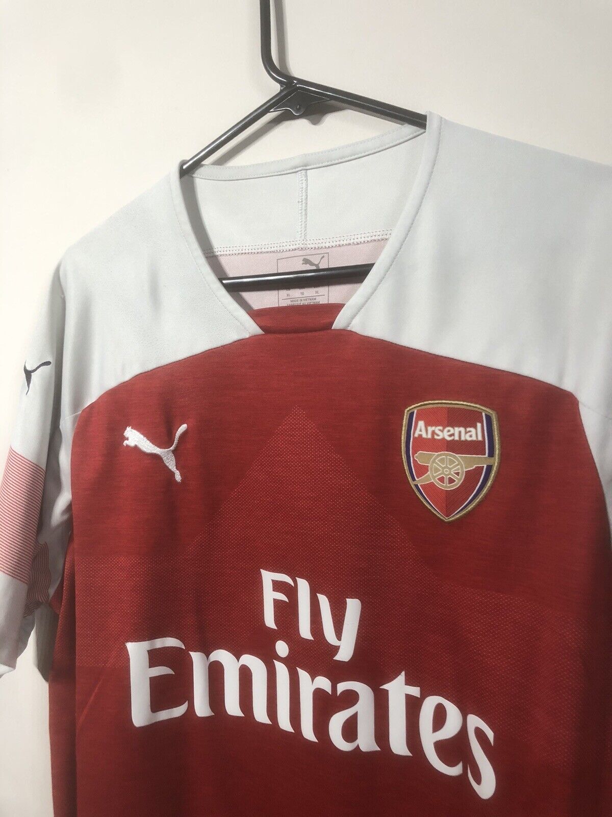 Ozil #10 Arsenal 2018/19 XL Home Football Shirt Puma Good Condition 753209-12
