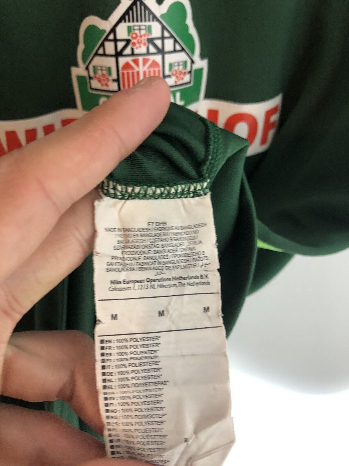 Werder Bremen 2017 18 Medium Home Shirt Nike Excellent Condition 854367 341