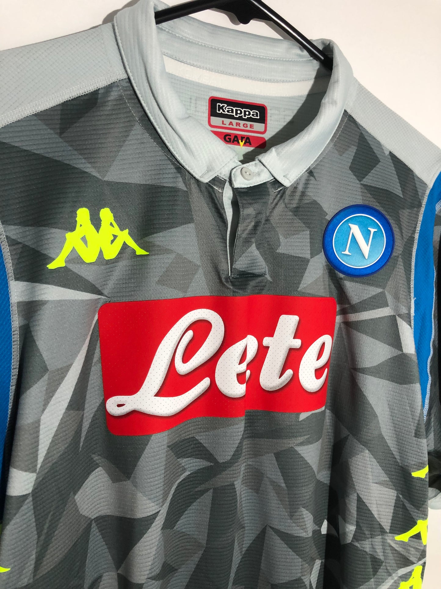 Insigne #24 Napoli 2018/19 Kappa Large 3rd Shirt BNWT 3032vw0