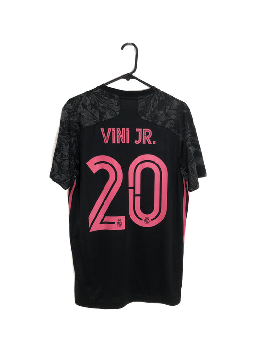 Vini Jr #20 Real Madrid 2020/21 Medium 3rd Shirt Excellent Condition GE0933