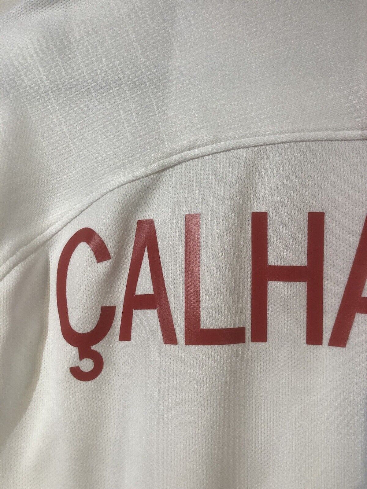 Calhanoglu #5 Turkey 2018 X-Large Away Football Shirt Nike Very Good Condition