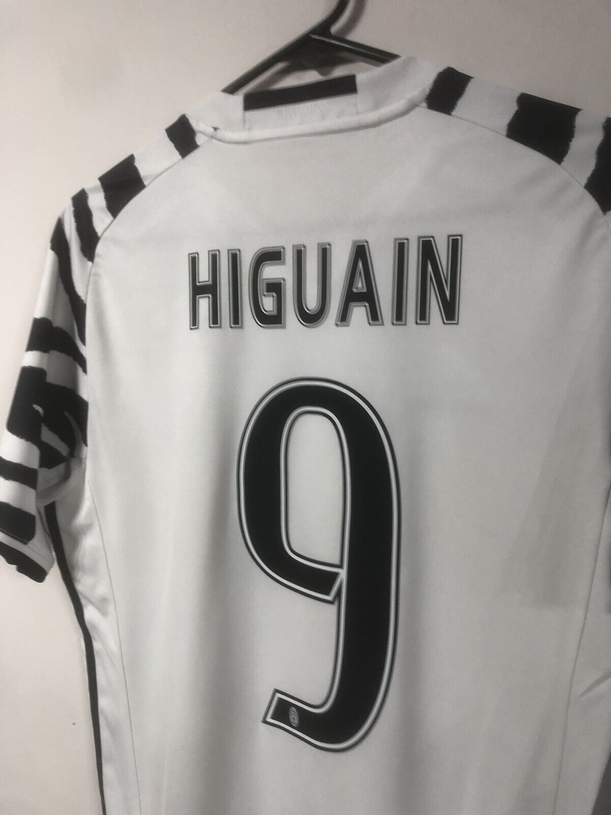 Higuain #9 Juventus 2016/17 Small 3rd Football Shirt Adidas Excellent Condition