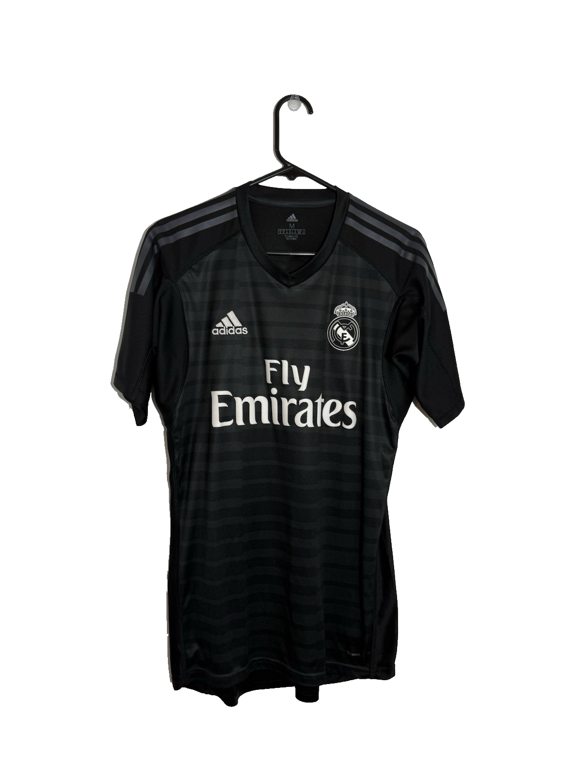 Real Madrid Courtois #25 2018/19 Medium Home GK Shirt Excellent Condition CG0564