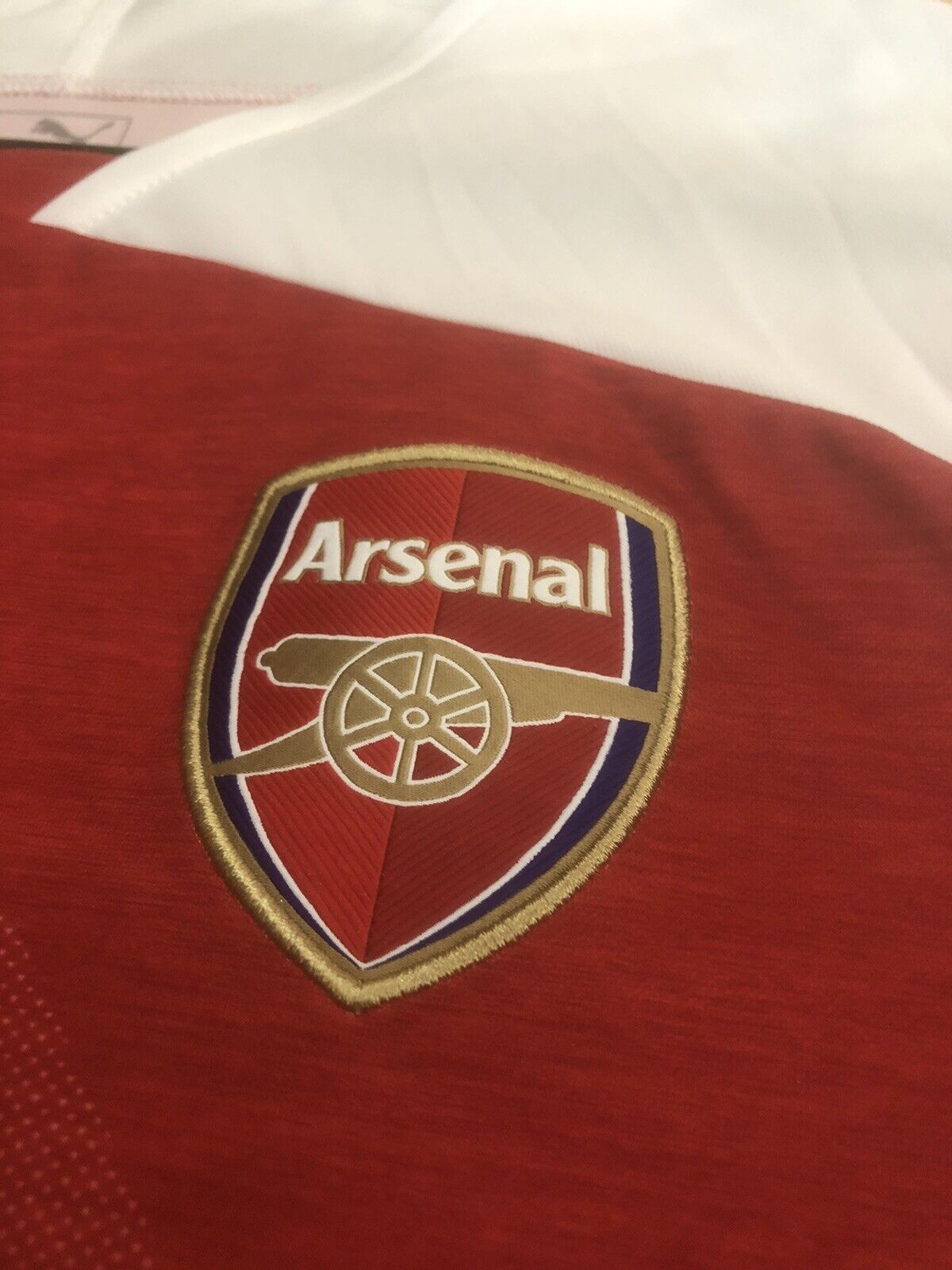Xhaka #34 Arsenal 2018/19 Xl Home Shirt Puma Excellent Condition 753209-12