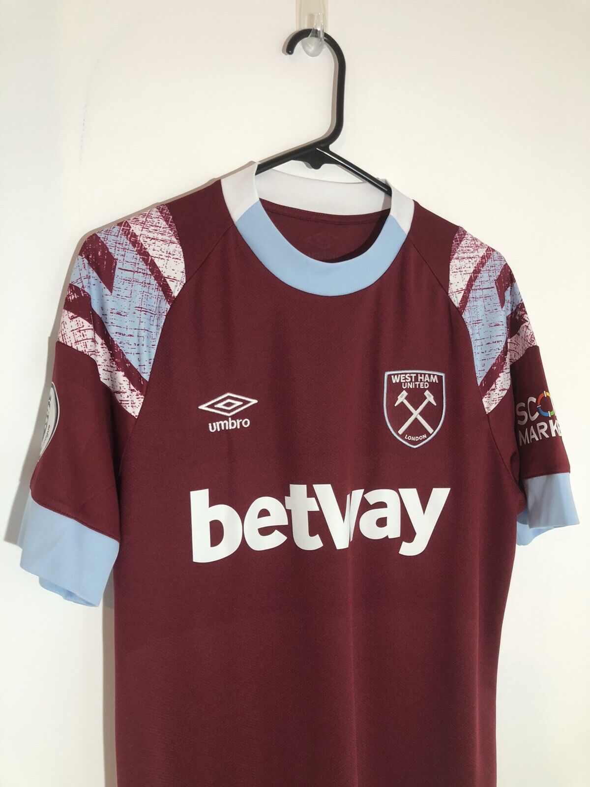 Bowen #20 West Ham United 2022/23 Medium Home Umbro Excellent Condition