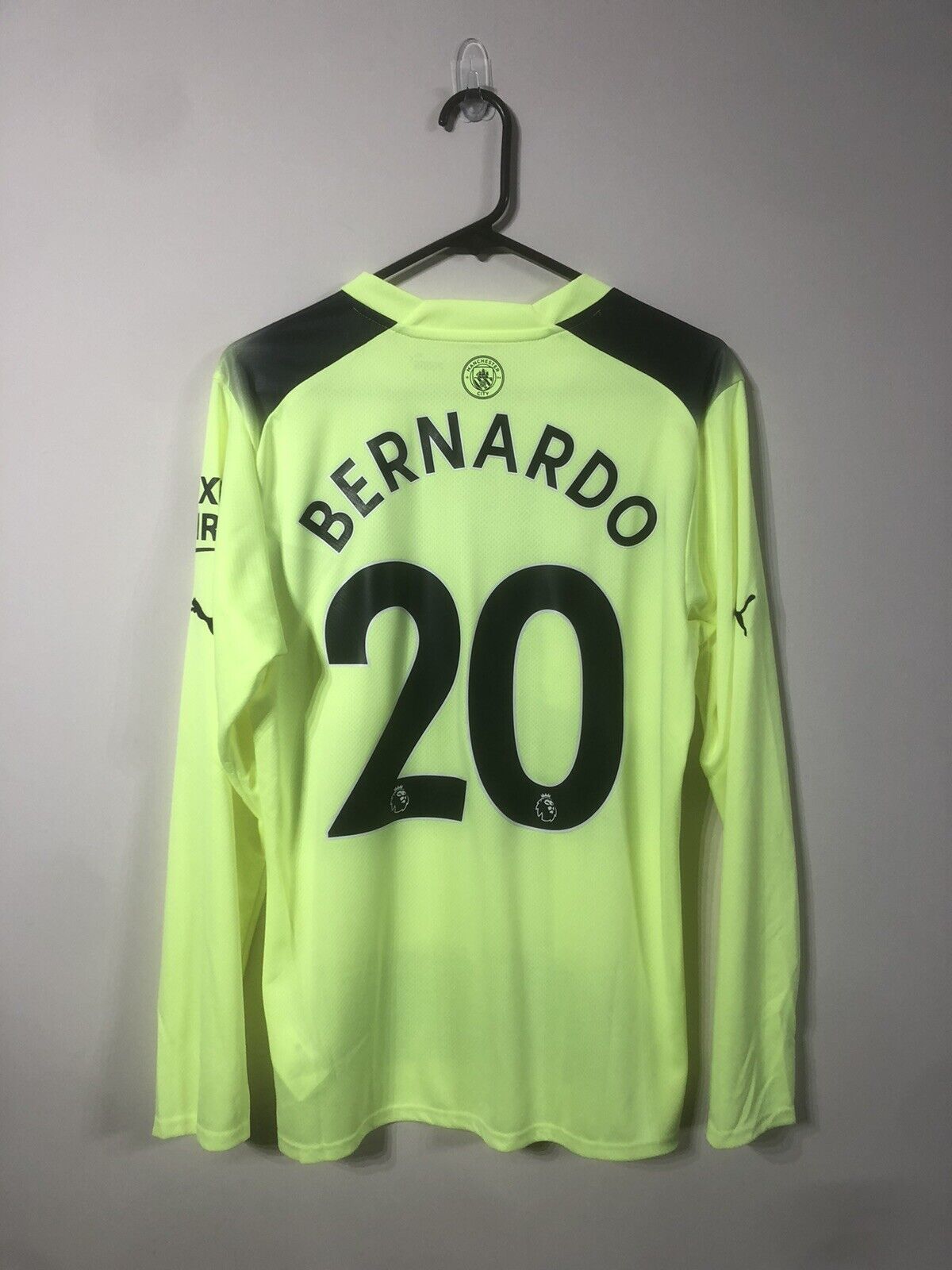 Bernardo #20 Manchester City Treble 2022/23 Medium 3rd Shirt Excellent Condition