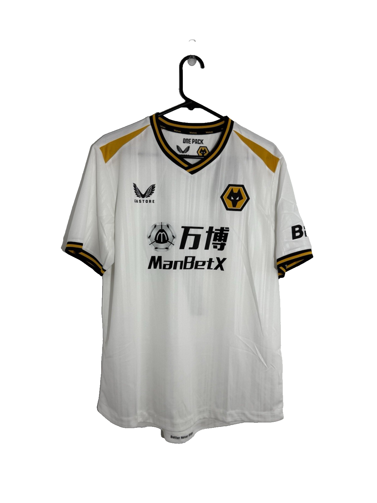 Wolverhampton Wanderers Neto #7 2021/22 Large 3rd Shirt Castore BNWT