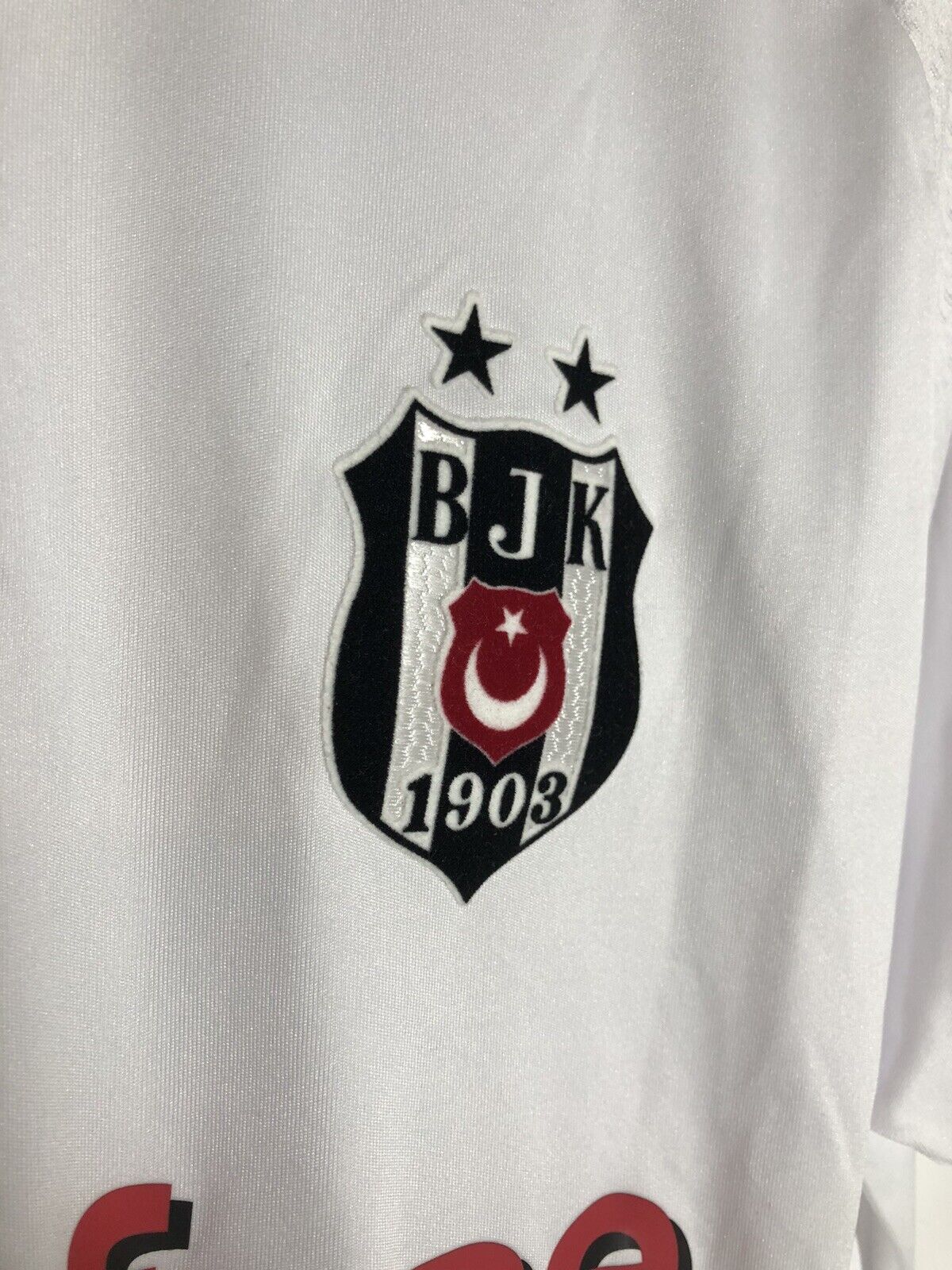 Besiktas 2015 16 Large Home Football Shirt Adidas Excellent Condition An5920