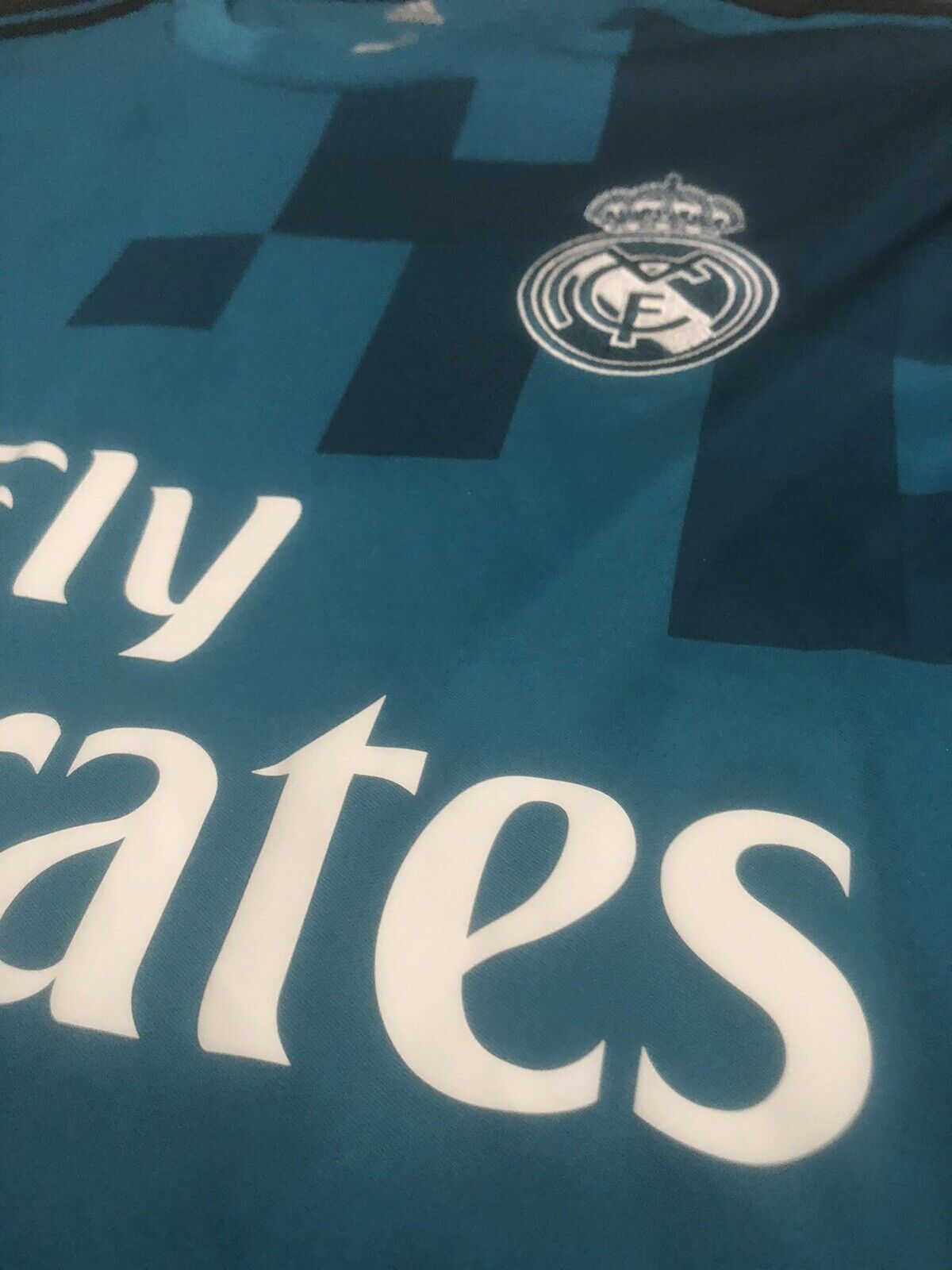 Kroos 8 Real Madrid 2017 18 Small 3rd Shirt Adidas Excellent Condition Br3539