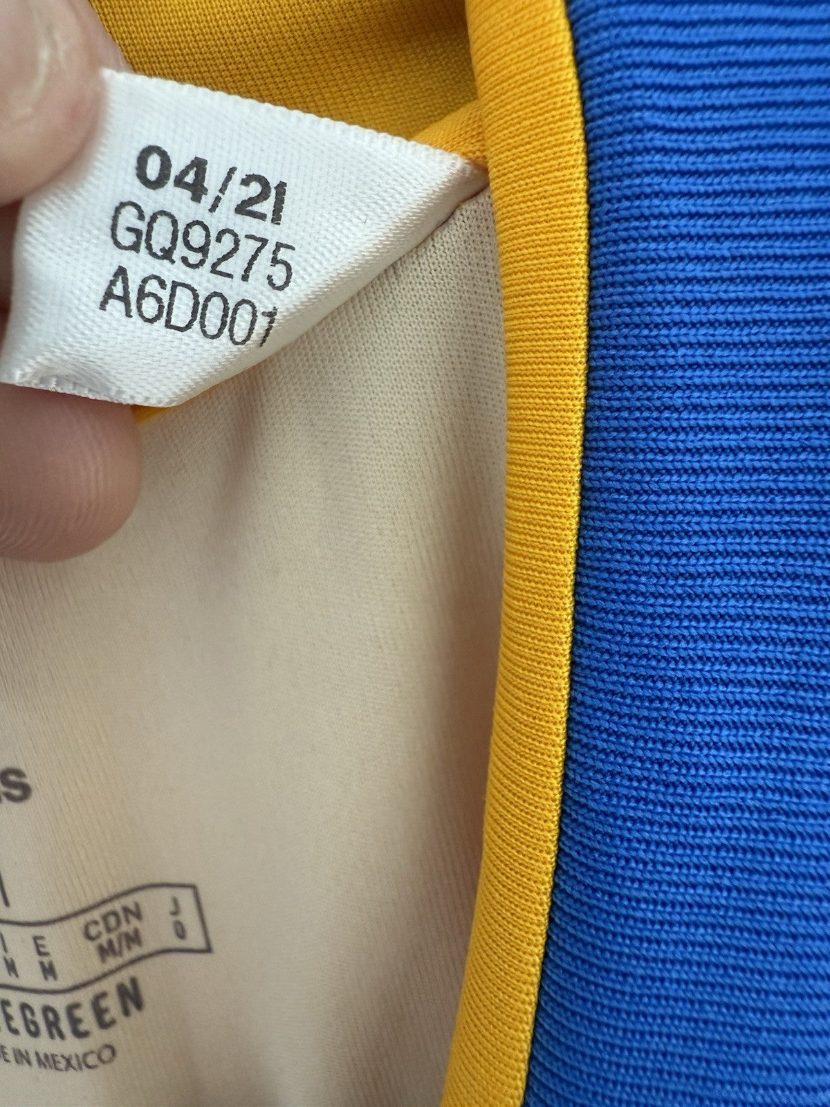 Tigres UANL 2021/22 Home Medium Shirt Adidas Excellent Condition GQ9275