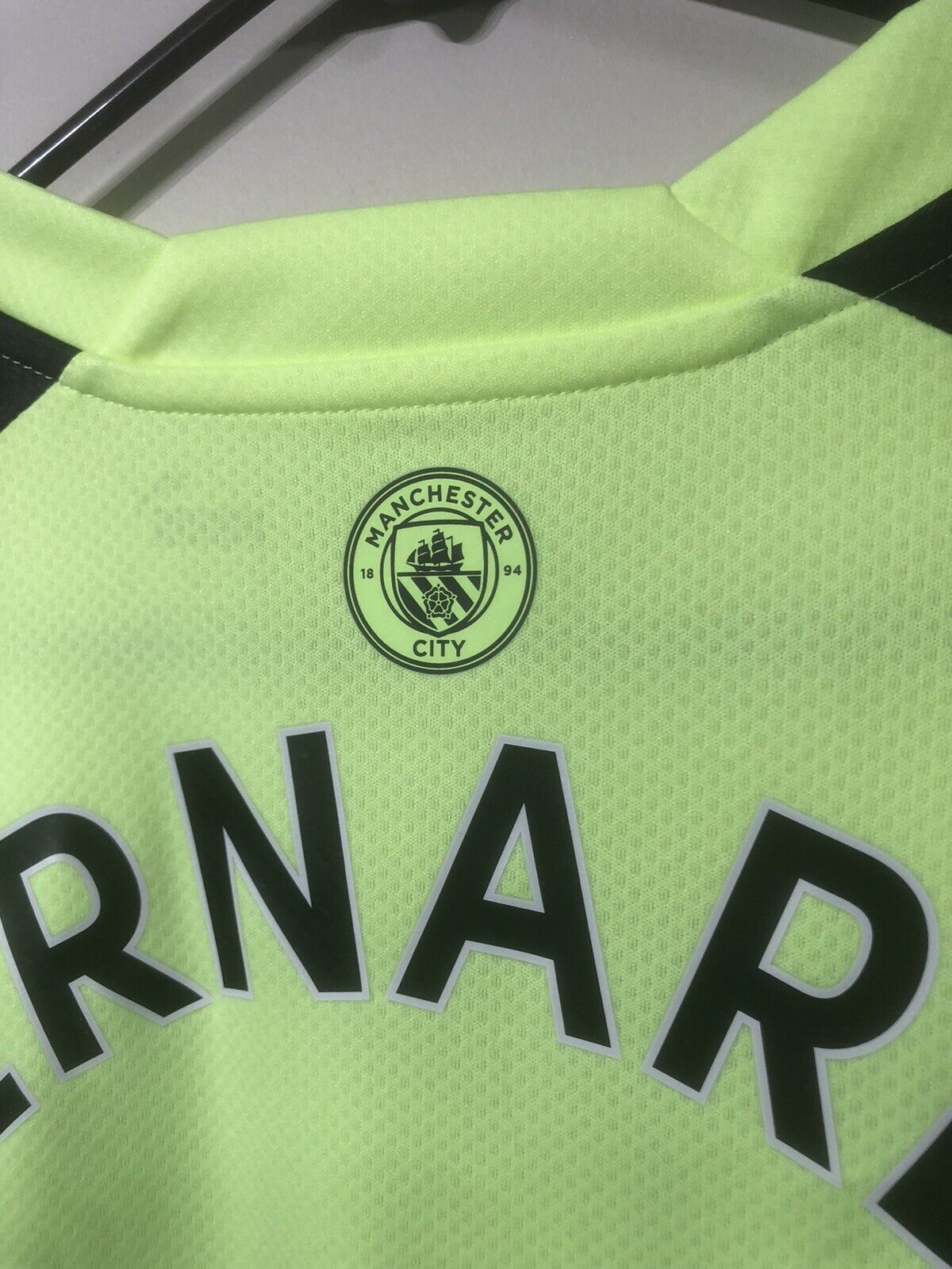 Bernardo #20 Manchester City Treble 2022/23 Medium 3rd Shirt Excellent Condition