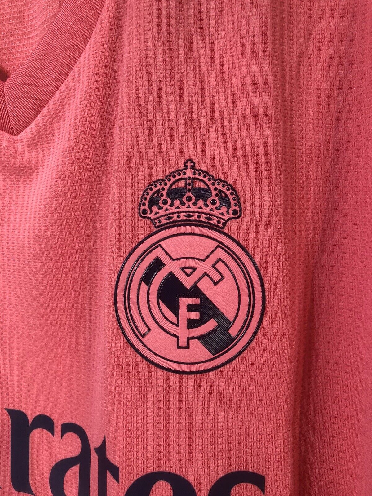 Benzema #9 Real Madrid 2020/21 Medium Authentic Long Sleeve Away Shirt BNWT