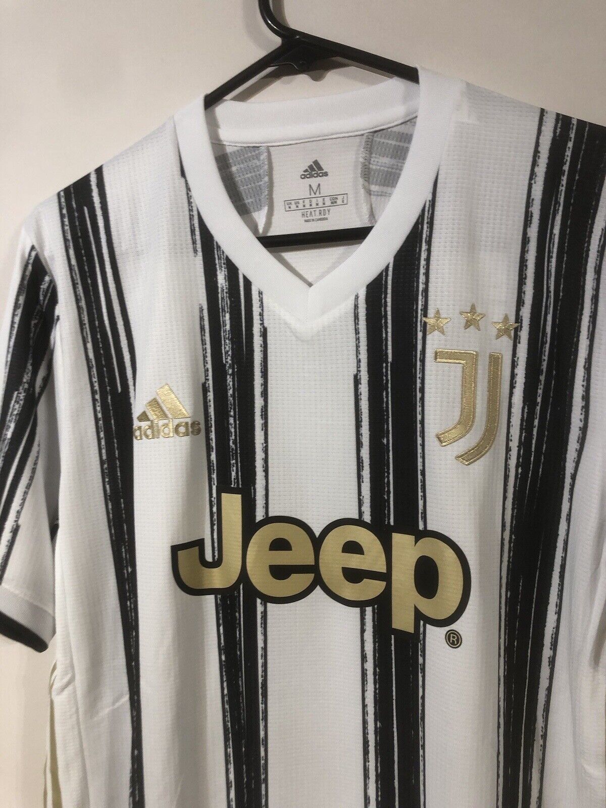 De Ligt #4 Juventus 2020/21 Medium Home Football Shirt Jersey Adidas BNWT