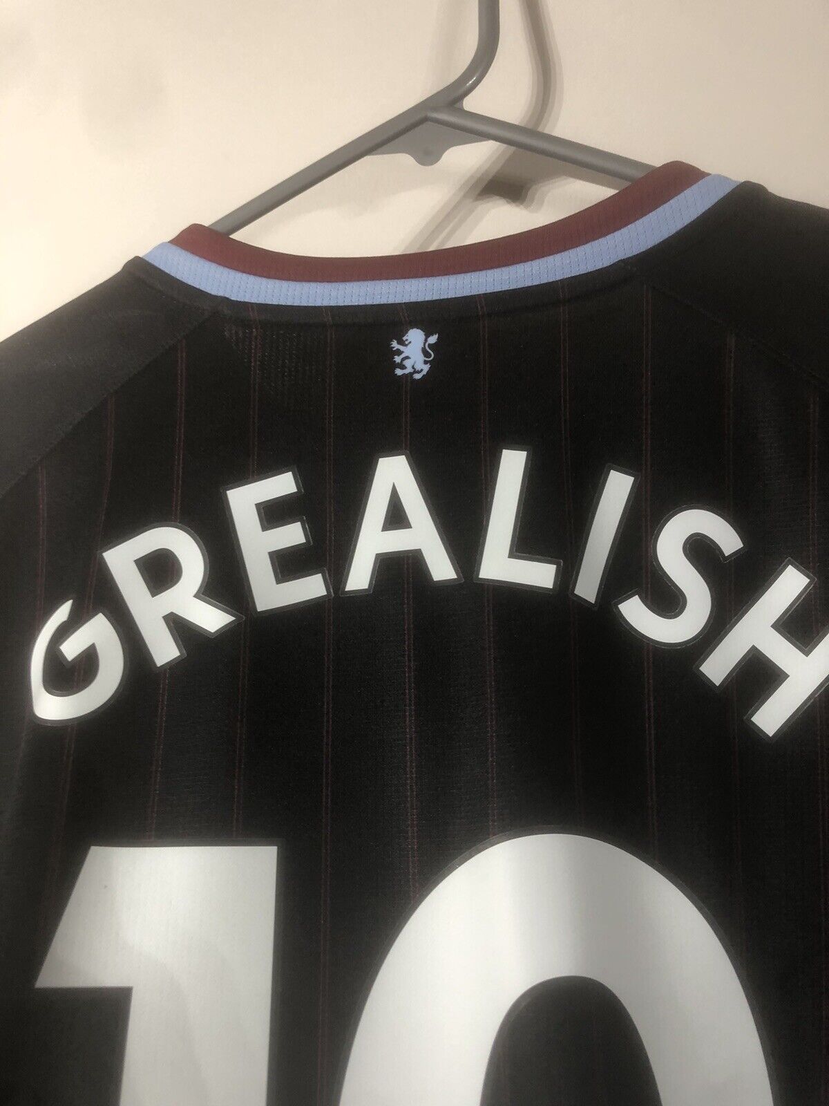 Grealish 10 Aston Villa 2020 21 XL Away Shirt Kappa Excellent Condition