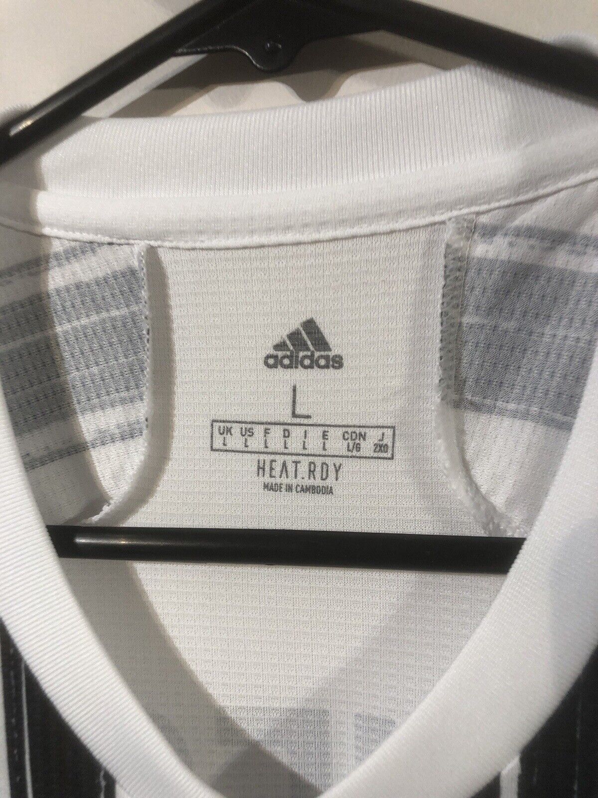 Kulusevski #44 Juventus 2020/21 Large Home Authentic Football Shirt Adidas BNWT