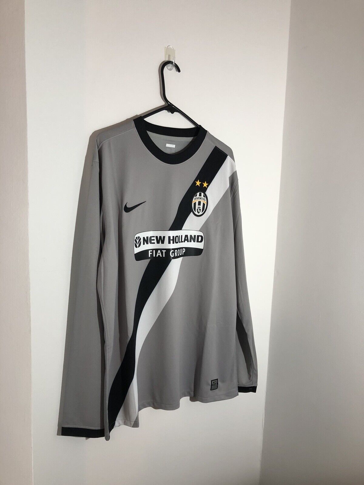 Del Piero 10 Juventus 2009 10 Xl Away Printed Wash Tag Excellent Condition