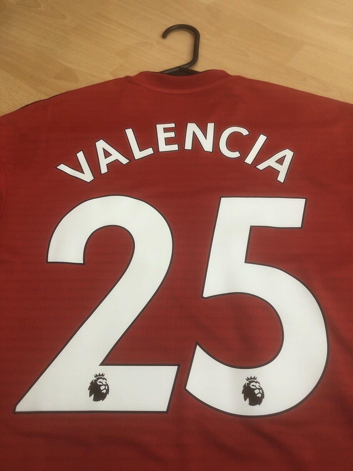 Valencia 25 Manchester United Small 2018 19 Home Excellent Condition Cg0040