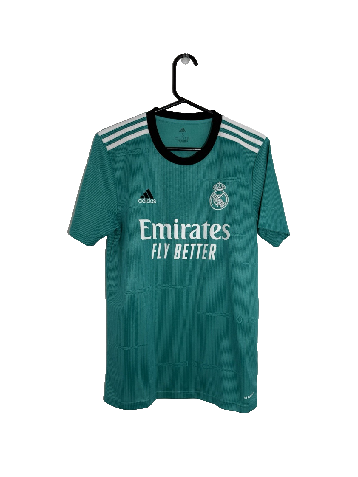 Real Madrid Hazard #7 2021/22 Small 3rd Shirt Excellent Condition H40951
