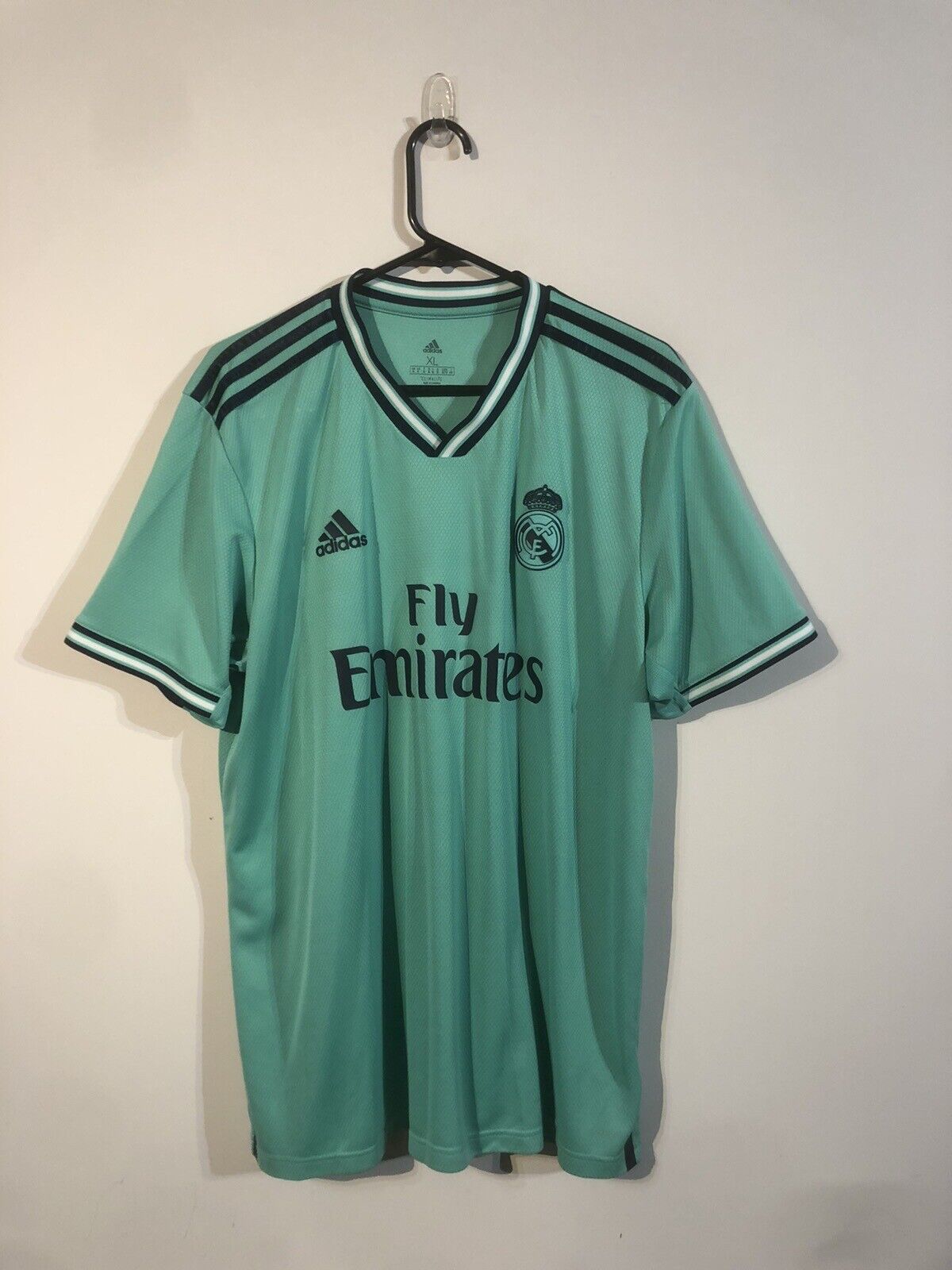 Benzema #9 Real Madrid 2019/20 XL 3rd Shirt Adidas Excellent Condition
