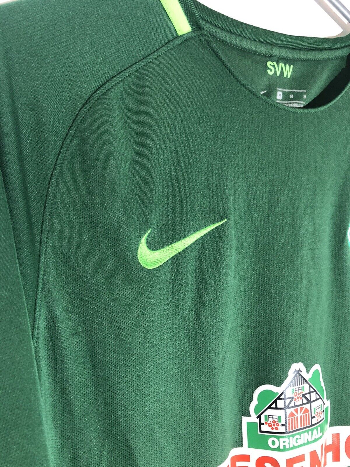 Werder Bremen 2017 18 Medium Home Shirt Nike Excellent Condition 854367 341