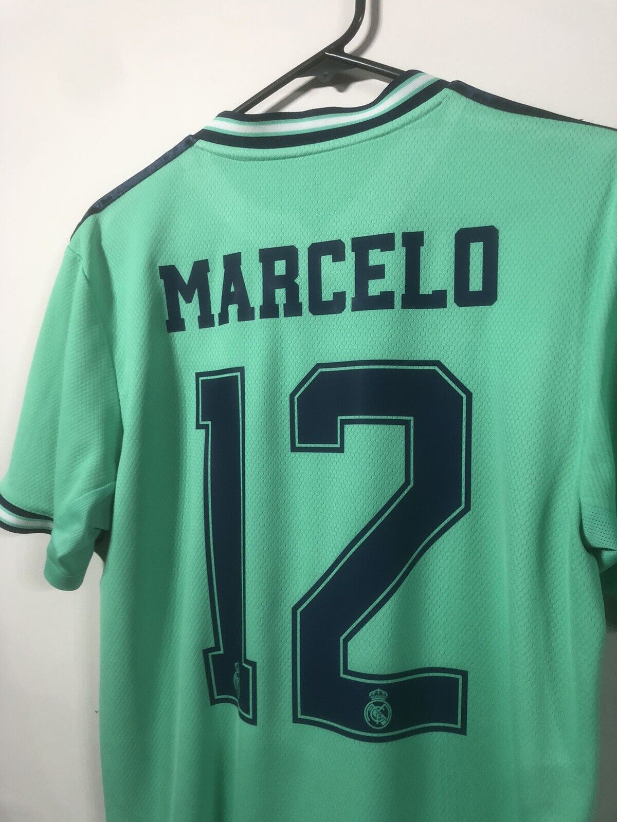 Marcelo #12 Real Madrid 2019/20 Medium 3rd Shirt Adidas Excellent Condition