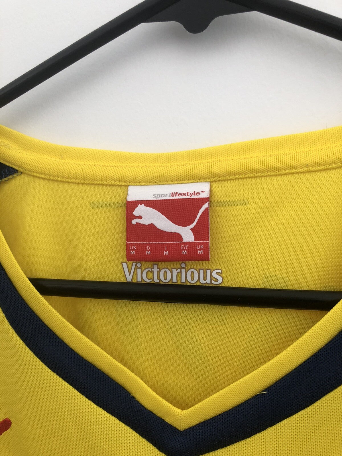 Arsenal Ozil #11 2014/15 Away Medium Shirt Puma Excellent Condition 746449