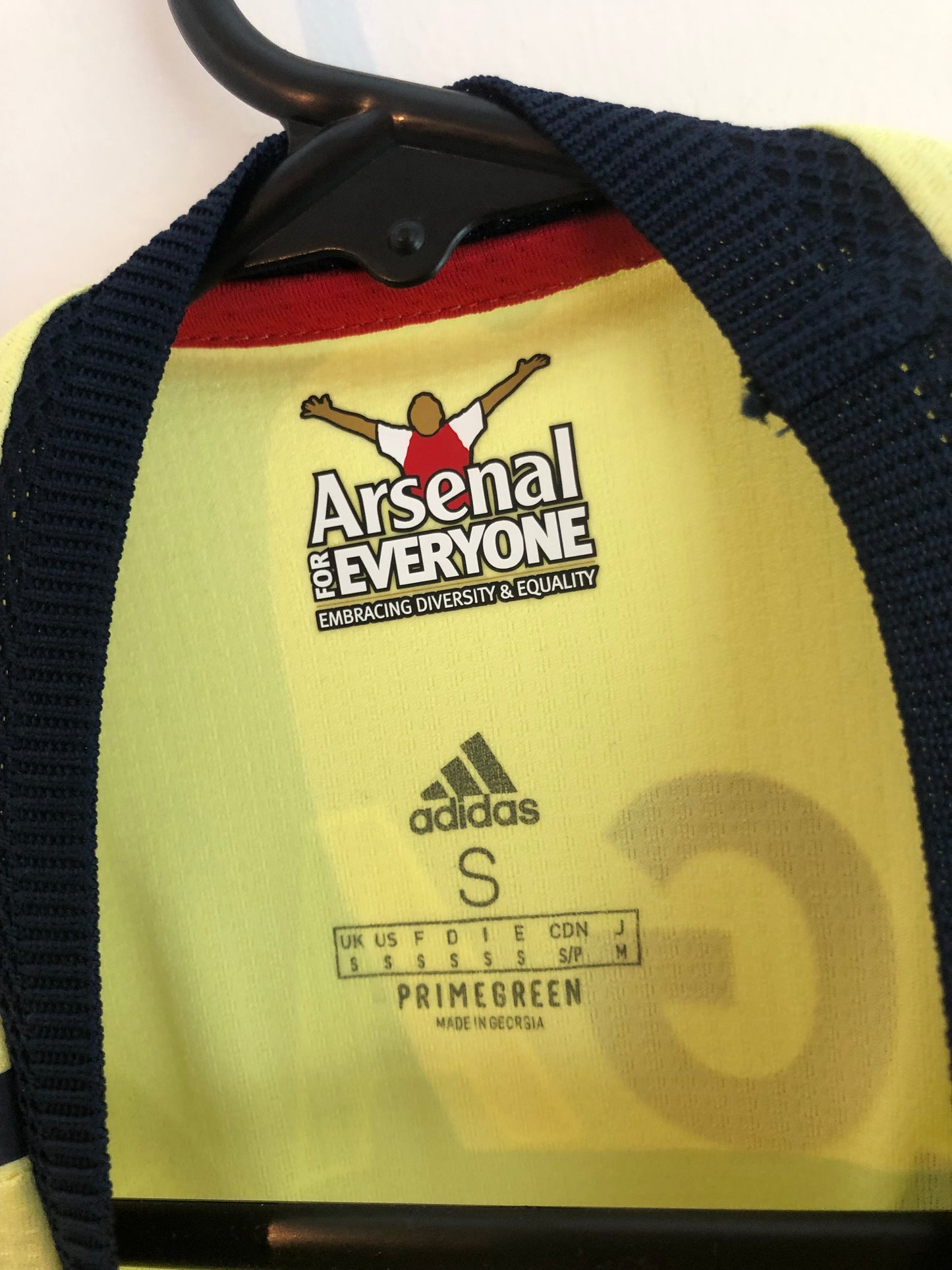 Odegaard #8 Arsenal 2021/22 Authentic Small Away Shirt Adidas BNWT GM0219