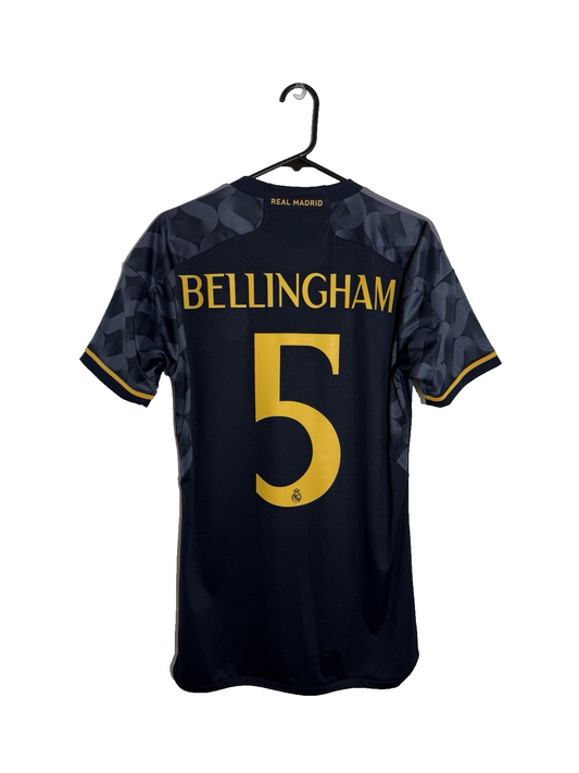 Real Madrid Bellingham #5 2023/24 Small Away Shirt Excellent Condition IJ5901
