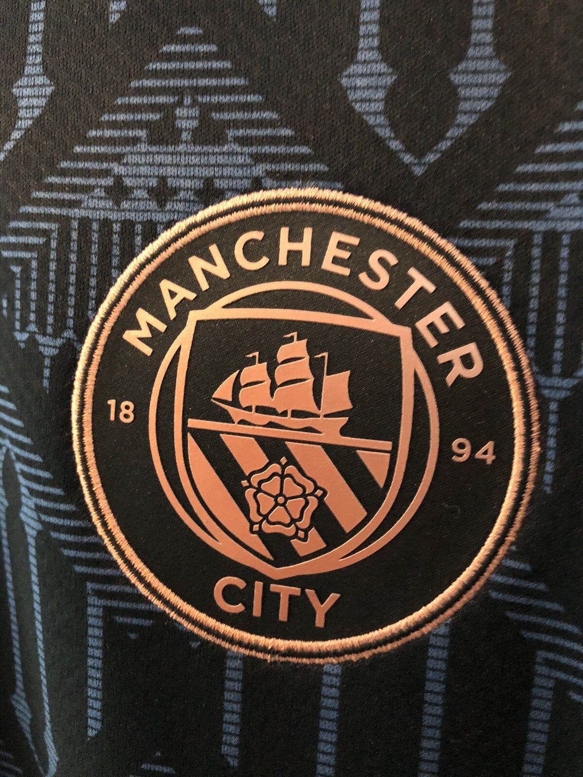 De Bruyne #17 Manchester City 2020/21 Large Away Excellent Condition 757092-02