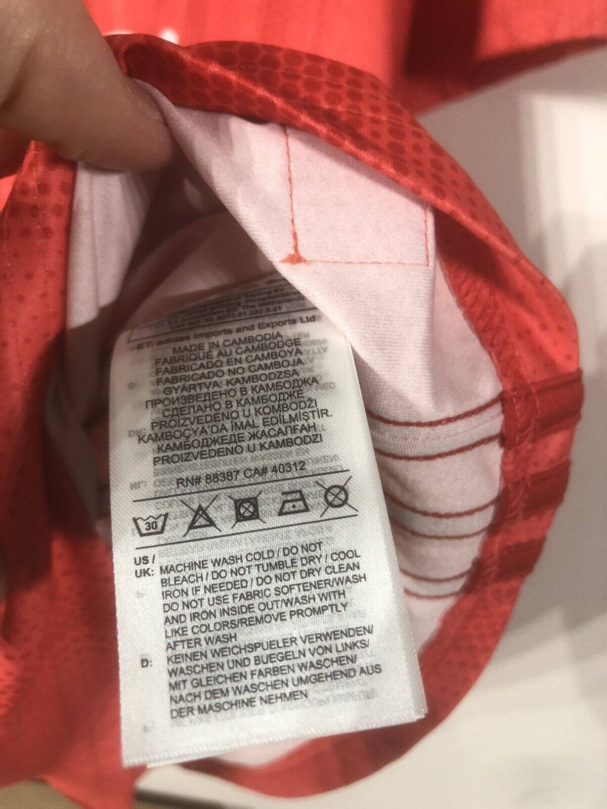 Benzema #9 Real Madrid Large 2018/19 3rd Football Shirt Jersey Adidas BNWT